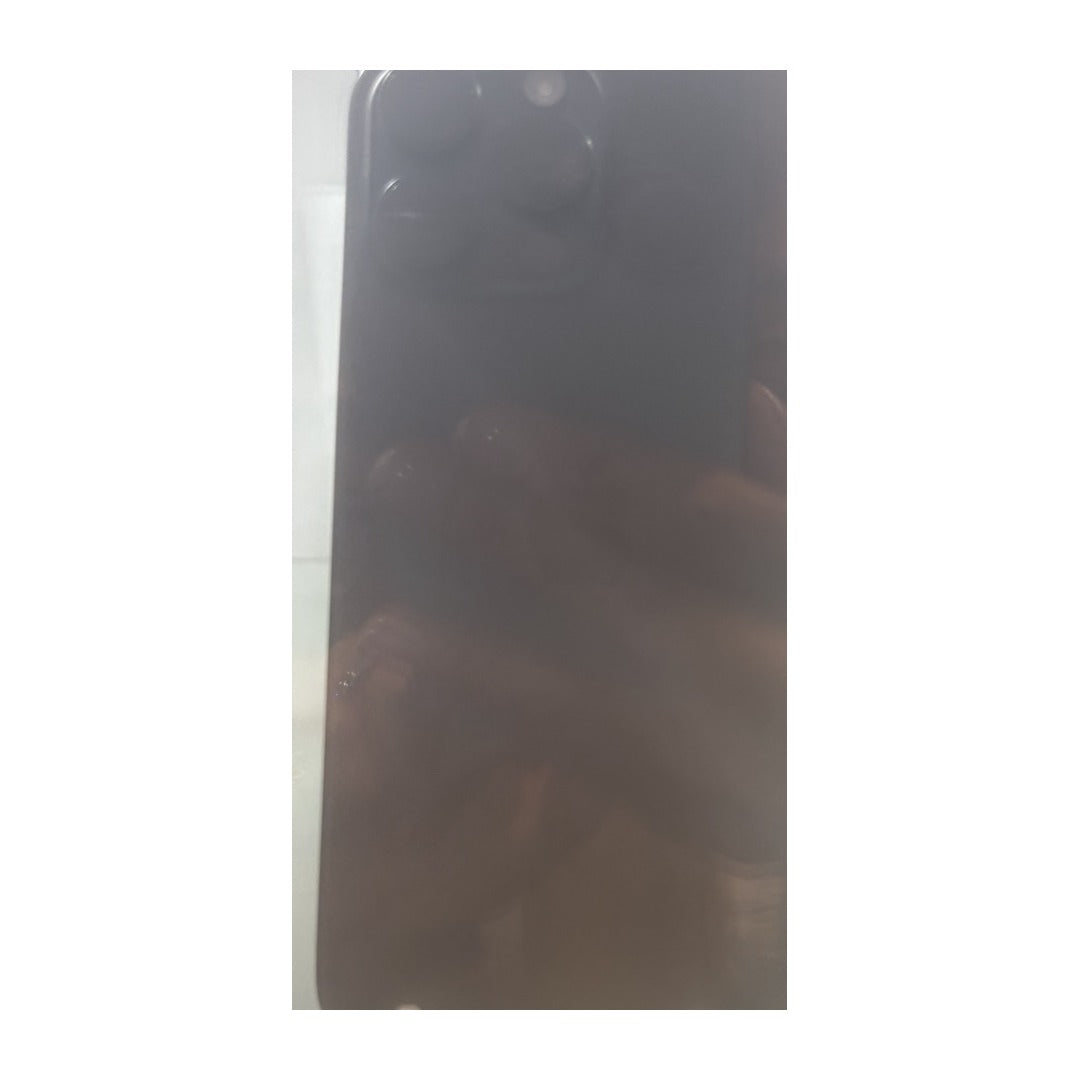 Actual CambTech shop display photo of iPhone 16promax; reflections visible