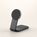 Black 15W magnetic wireless charging stand