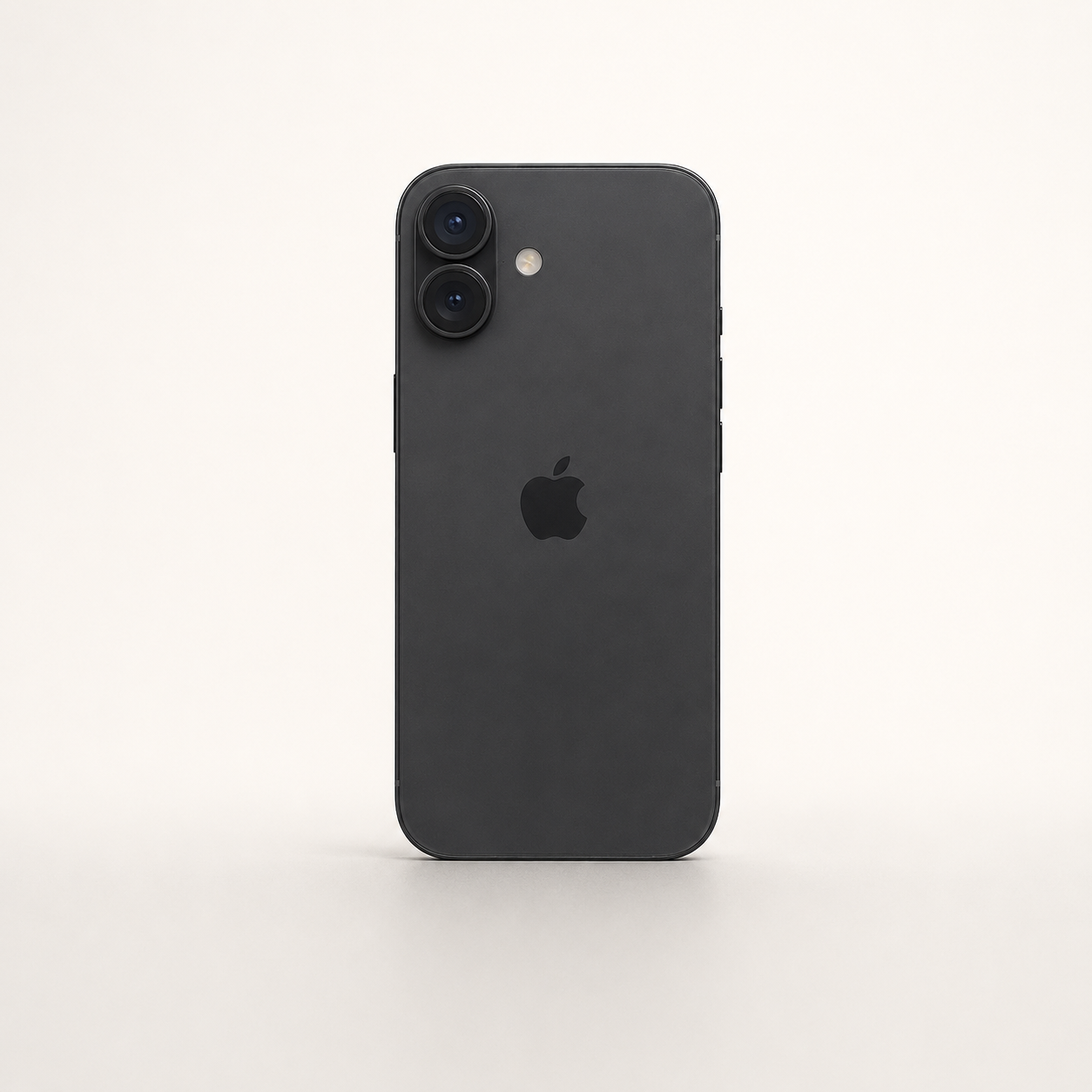 Premium studio image of black iPhone 17